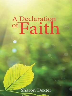 cover image of A Declaration of Faith